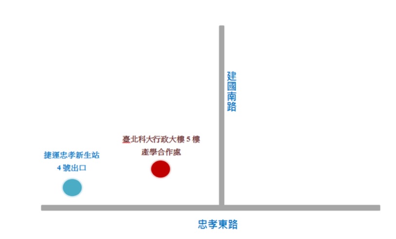 產學處地圖